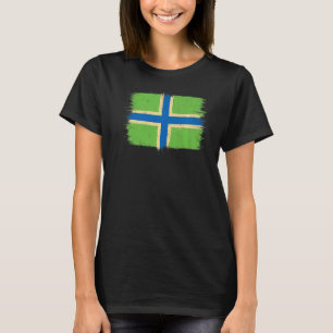 Camiseta Bandera de Gloucestershire Severn Cross Gloucester
