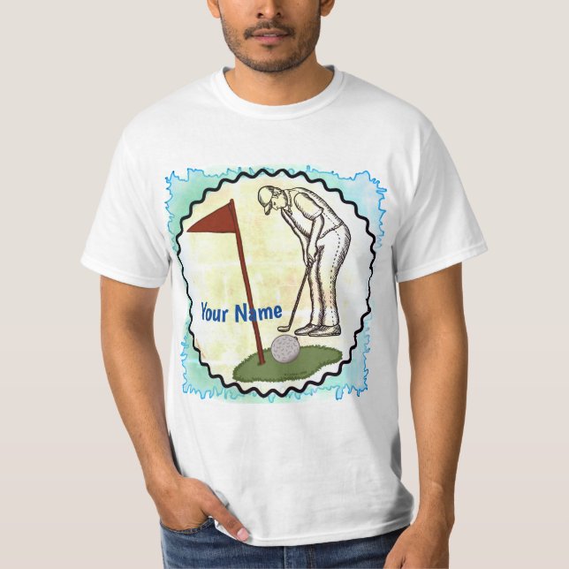 Camiseta Bandera de golf (Anverso)