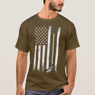 Camiseta Bandera de golf de Estados Unidos