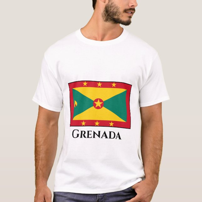 Camiseta Bandera de Granada (Anverso)