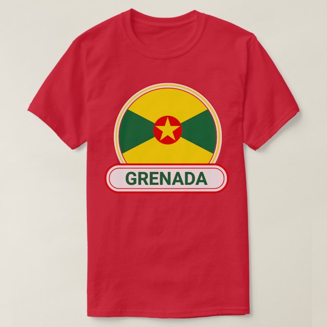 Camiseta Bandera de Granada (Diseño del anverso)