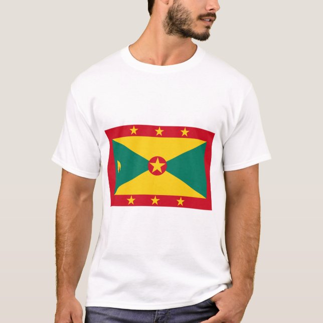 Camiseta Bandera de Granada (Anverso)
