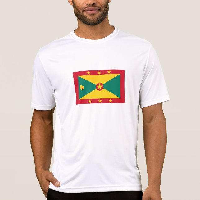 Camiseta Bandera de Granada (Anverso)