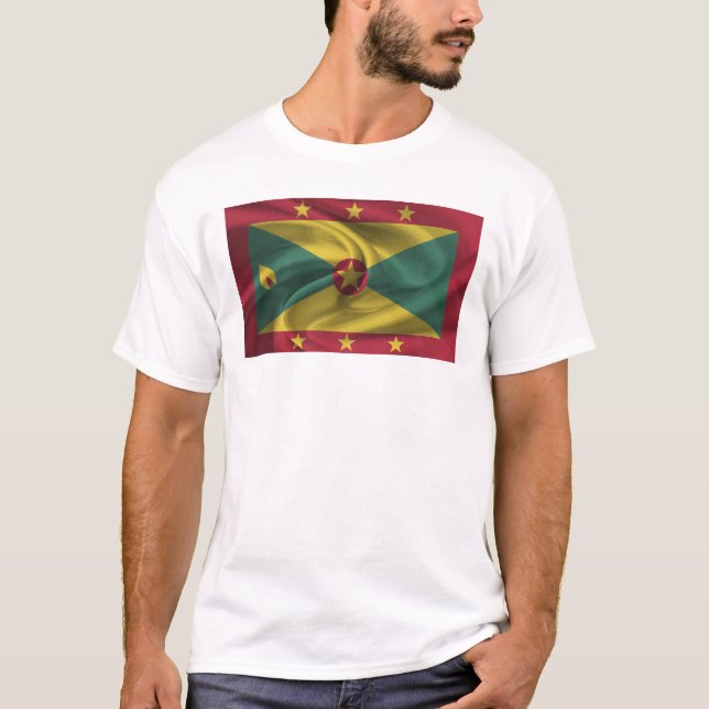 Camiseta Bandera De Granada (Anverso)