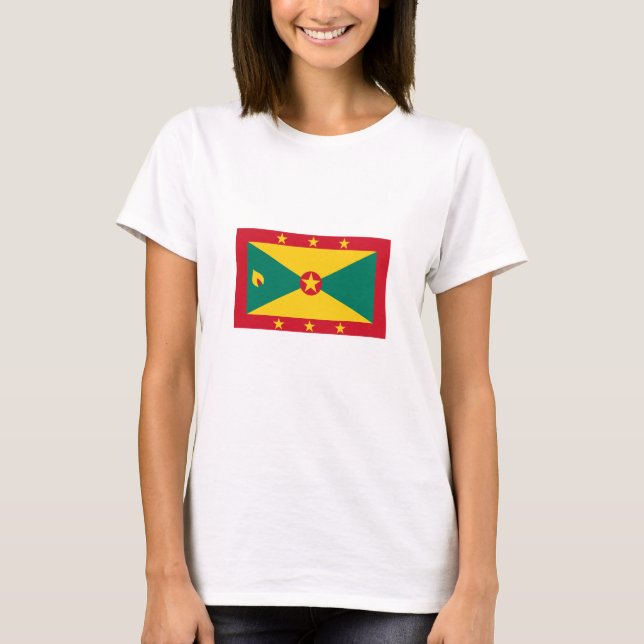 Camiseta Bandera de Granada (Anverso)