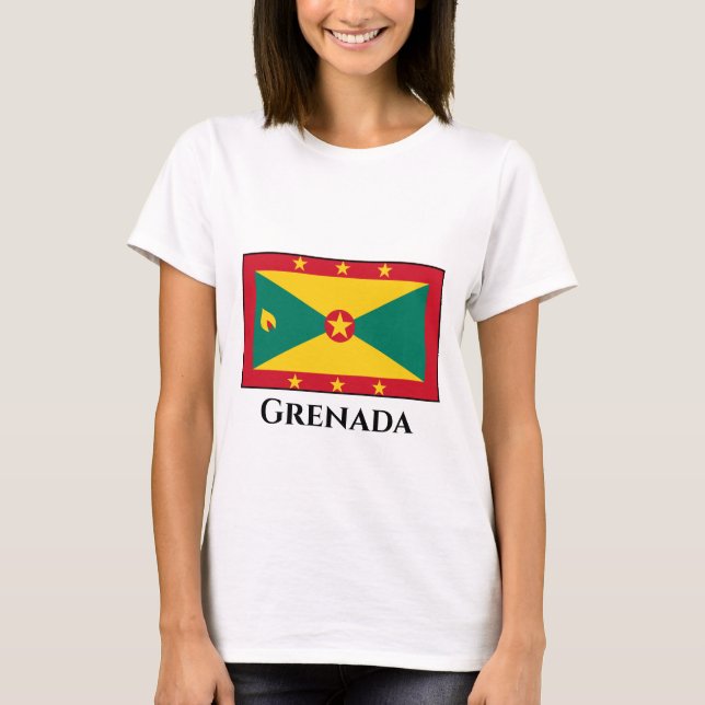 Camiseta Bandera de Granada (Anverso)