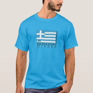 Camiseta Bandera de Grecia