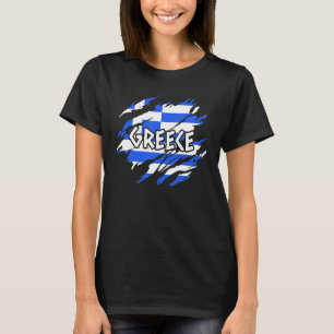 Camiseta Bandera de Grecia