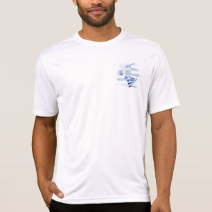 Camiseta bandera de Grecia
