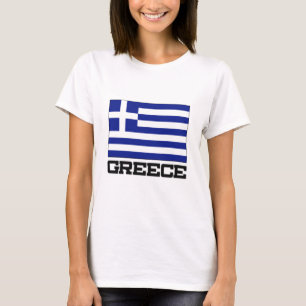 Camiseta Bandera de Grecia