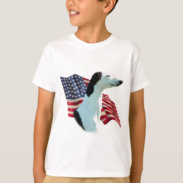 Camiseta Bandera de Greyhound (Anverso)