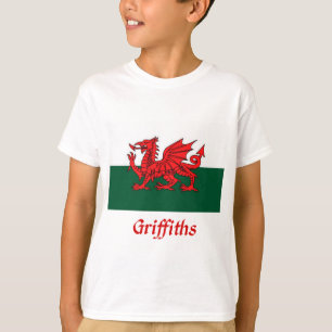 Camiseta Bandera de Griffiths Galés