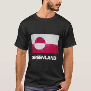 Camiseta Bandera de Groenlandia