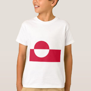 Camiseta Bandera de Groenlandia
