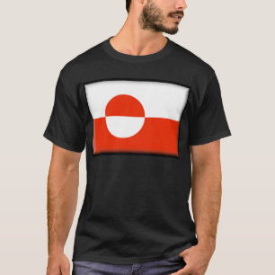 Camiseta Bandera de Groenlandia