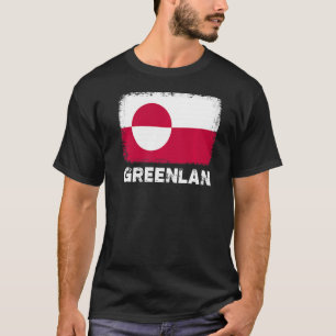 Camiseta Bandera de Groenlandia apoya a las mujeres de Groe