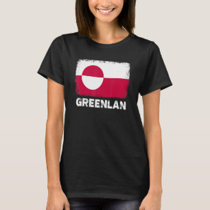 Camiseta Bandera de Groenlandia apoya a las mujeres de Groe