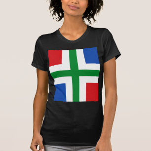 Camiseta Bandera de Groninga (provincia)