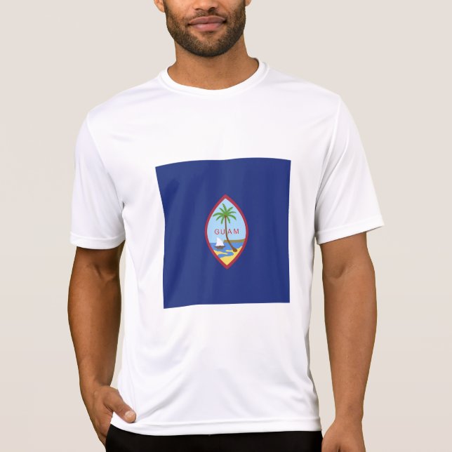 Camiseta Bandera de Guam (Anverso)