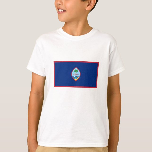 Camiseta Bandera de Guam (Anverso)