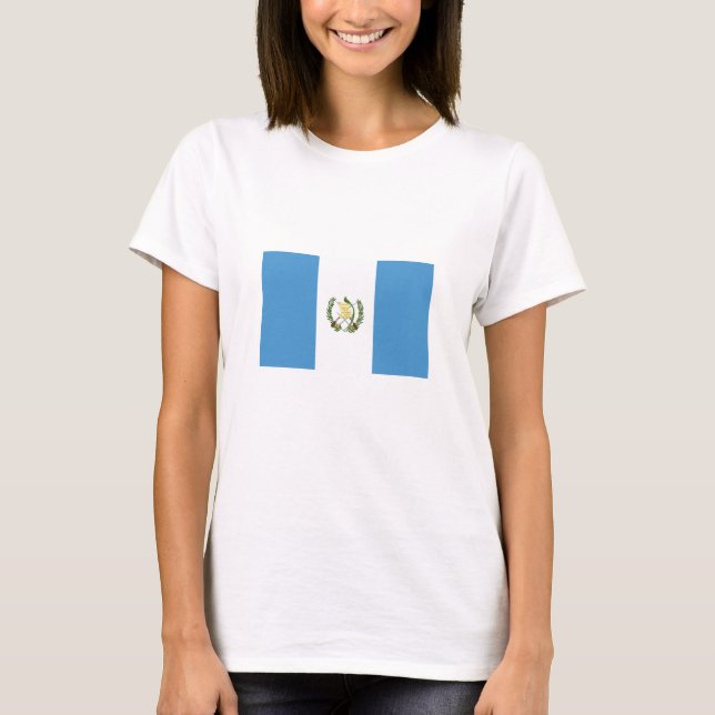 Camiseta Bandera de Guatemala (Anverso)