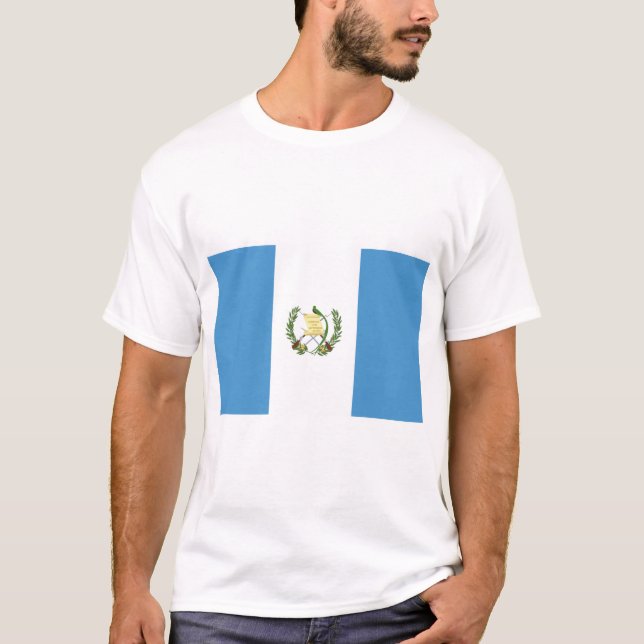 Camiseta Bandera de Guatemala (Anverso)