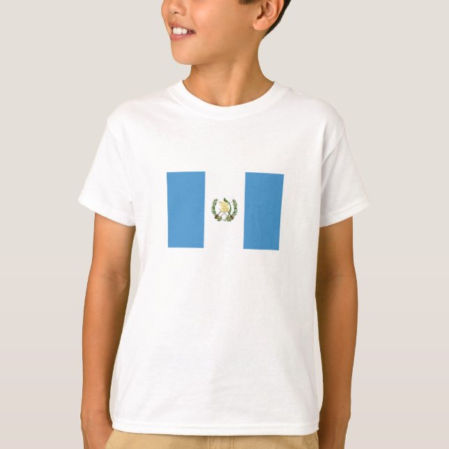 Camiseta Bandera de Guatemala (Anverso)