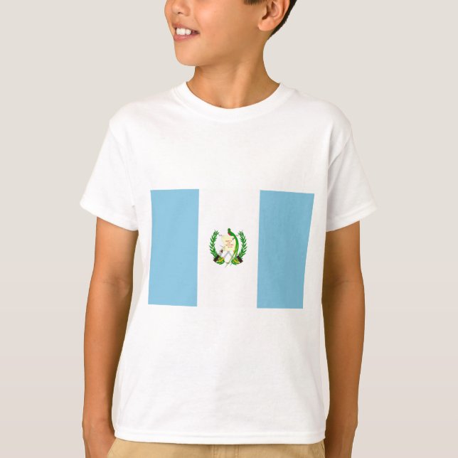 Camiseta Bandera de Guatemala (Anverso)