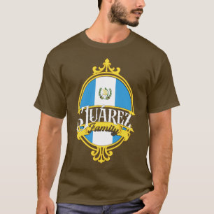 Camiseta Bandera de Guatemala de la Familia Juarez