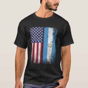 Camiseta Bandera De Guatemala Ee.Uu. Regalo Guatemalteco Es