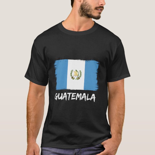 Camiseta Bandera de Guatemala Guatemala (Anverso)