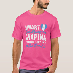 Camiseta Bandera de Guatemala Inteligente Chapina Guatemalt