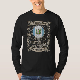 Camiseta Bandera de Guatemala Orgullo de hombres y mujeres