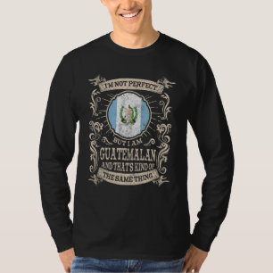 Camiseta Bandera de Guatemala Orgullo de hombres y mujeres 
