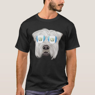 Camiseta Bandera de Guatemala Ruedas blandas recubiertas Te
