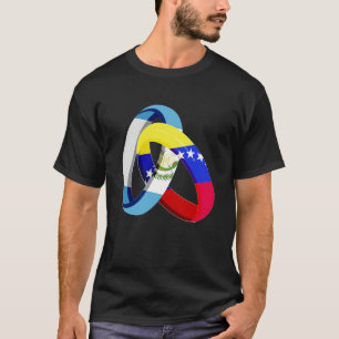Camiseta Bandera de Guatemala Venezuela Crecer Anillo Boda