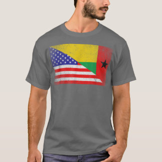 Camiseta Bandera de Guay de GuineaBissau bandera de Estados