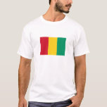 Camiseta Bandera de Guinea<br><div class="desc">Bandera patriótica de Guinea.</div>