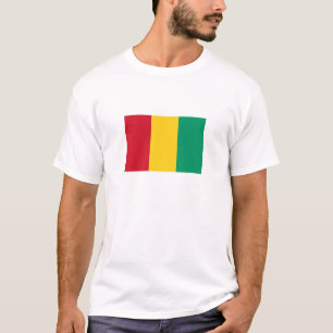 Camiseta Bandera de Guinea