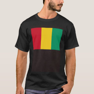 Camiseta Bandera de Guinea
