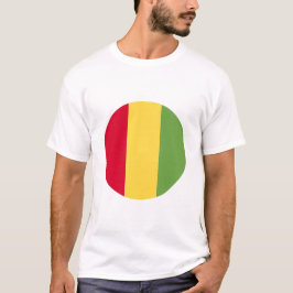 Camiseta Bandera de Guinea