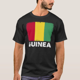 Camiseta Bandera de Guinea apoya a guineanas
