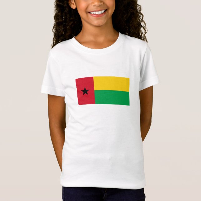 Camiseta Bandera de Guinea Bissau (Anverso)