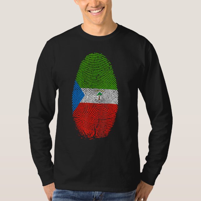 Camiseta Bandera de Guinea Ecuatorial (Anverso)