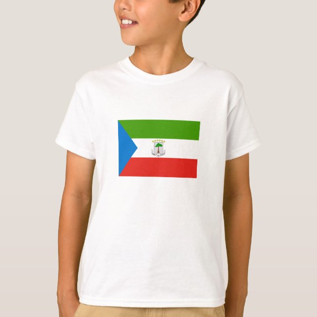 Camiseta Bandera de Guinea Ecuatorial (Anverso)