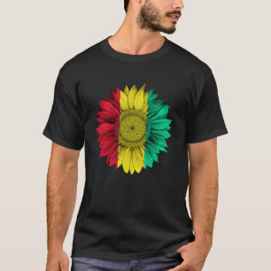 Camiseta Bandera de Guinea Giro Guineana Roots Orgullosos P