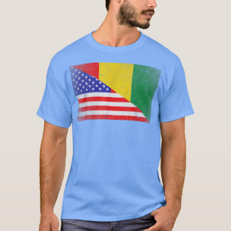 Camiseta Bandera de Guinea Guay bandera estadounidense patr