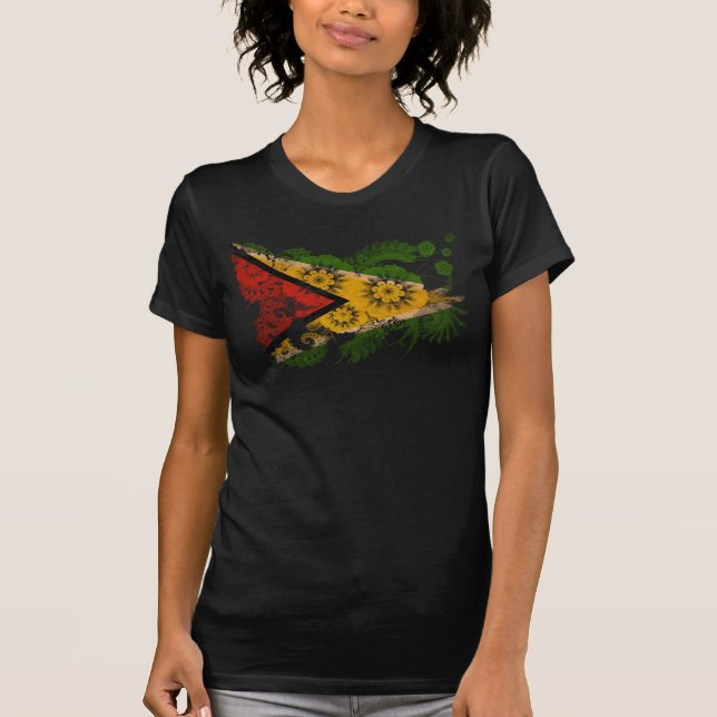Camiseta Bandera de Guyana (Anverso)