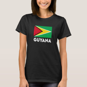 Camiseta Bandera de Guyana