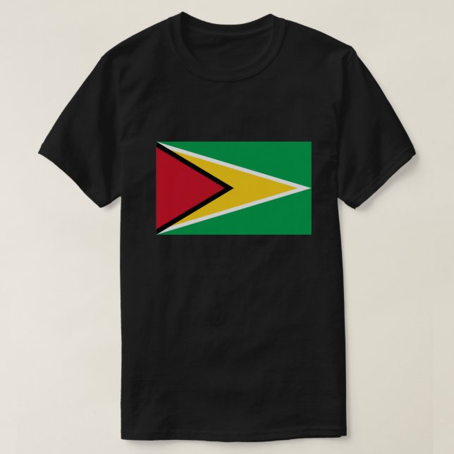 Camiseta Bandera de Guyana (Diseño del anverso)